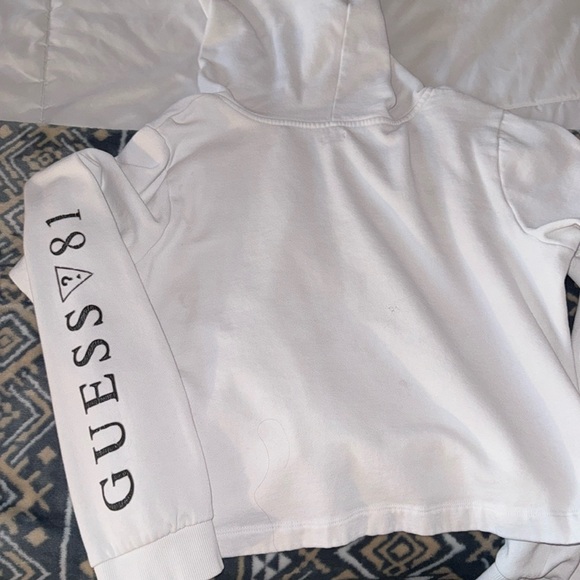 Guess, White Zipup - Picture 2 of 2